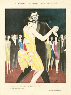 Au Championnat International de Danse, 1928 - Pierre Hérault Tango