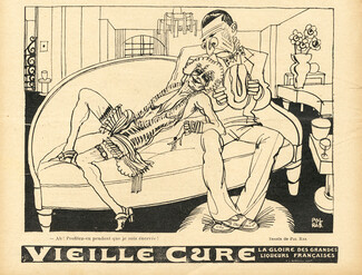 Vieille Cure 1928 Pol Rab "Profitez-en pendant que je suis énervée !"