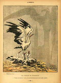 Jacques Nam 1919 Les Cigognes de Strasbourg, The Storks of Strasbourg