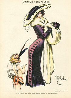 Henry Gerbault 1909 Elegant Parisienne