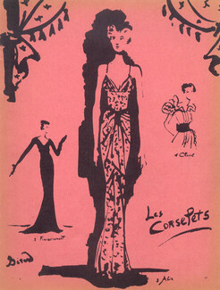 Alix 1937 Les Corselets, Christian Bérard
