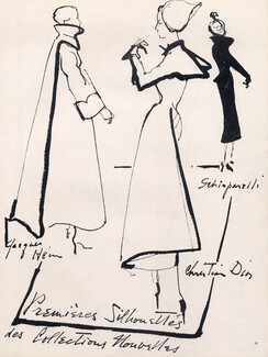 Tom Keogh 1948 Jacques Heim, Schiaparelli, Christian Dior