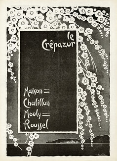 Chatillon Mouly Roussel 1926 "Le Crêpazur" Geo Dorival