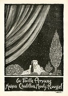 Chatillon Mouly Roussel 1926 "La Faille Persane" Geo Dorival