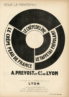 A. Prevost & Cie De Lyon 1925 "Le Crêpedeline"