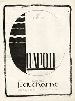 Ducharne 1927 Crêpe "Crapote"