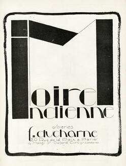 Ducharne 1926 "Moire Indienne"