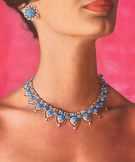 Cartier (Set of Jewels) 1959 Mauboussin, Boucheron, Van Cleef & Arpels, 3 pages, 3 pages