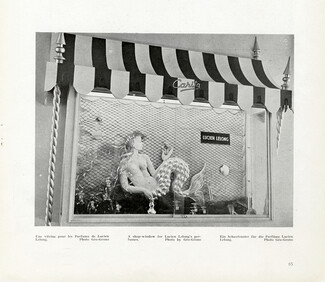 Lucien Lelong (Perfumes) 1950 Shop Window, Mermaid
