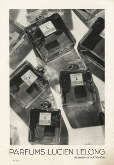 Lucien Lelong (Perfumes) 1933 Parfum " L ", Photo Scaioni