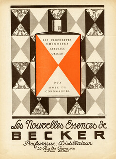 Becker (Perfumes) 1926 Geo Dorival