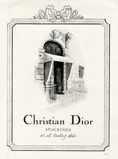 Christian Dior Lingerie (p.2) — Vintage original prints