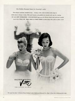 Hollywood-Maxwell (Bras) 1956 Brassiere