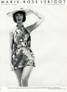 Marie-Rose Lebigot 1964 Beachwear, Mettler & Cie, Photo J.l Guégan