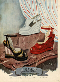 Grésy (Shoes) 1945 M. Pinta