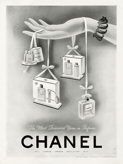 Chanel (Perfumes) 1942 N°5 Glamour Gardenia Russia Leather N°22
