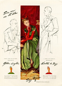 Suzy (Perfumes) 1942 "Golden Laughter, Ecarlate" Bodegard