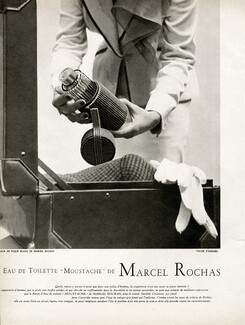 Marcel Rochas (Perfumes) 1950 "Moustache" Valise d' Hermès