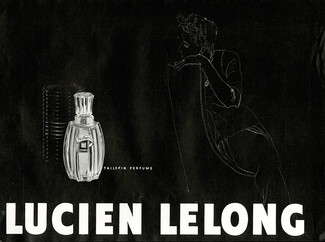 Lucien Lelong (Perfumes) 1941 "Tailspin"