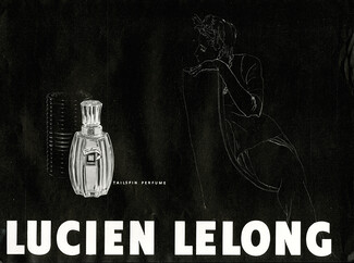 Lucien Lelong (Perfumes) 1941 "Tailspin"