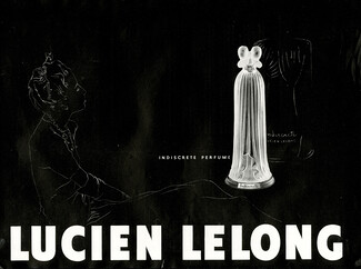 Lucien Lelong (Perfumes) 1941 "Indiscret"