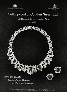Collingwood 1969 Necklace, Earrings