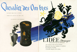 Draeger Frères (Edition) 1947 "Chevalier des Ombres" Suggestion pour un Parfumeur