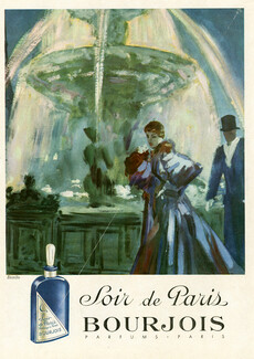 Bourjois (Perfumes) 1949 Soir De Paris, Benito