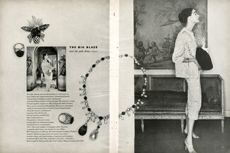 Cartier, Verdura, Jean Schlumberger, Harry Winston, Van Cleef & Arpels 1952, 7 illustrated Pages, 7 pages