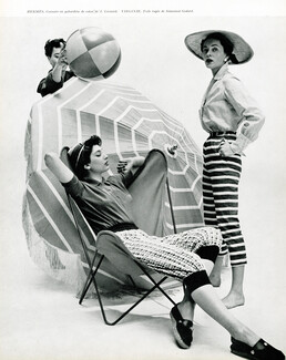 Hermès (Sportswear) 1953 Corsaire coton, Leonard & Cie