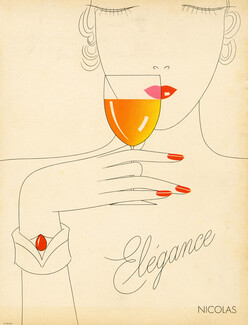 Nicolas 1955 Elégance, Art Deco