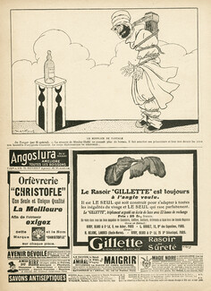 Cusenier 1909 "Le supplice de Tantale" Absinthe, Markous