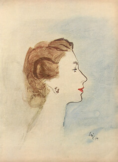 Eric 1957 H. M. Queen Elizabeth II, Portrait
