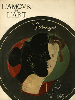 L'Amour de l'Art 1946 Cover, "Visages", Portraits