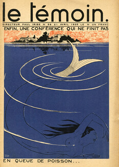 Paul Iribe 1935 Mermaid