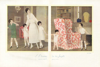 André Edouard Marty 1921 Decorative Arts, Children