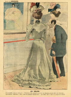Simonaire 1899 "Au Salon" Cléo de Mérode