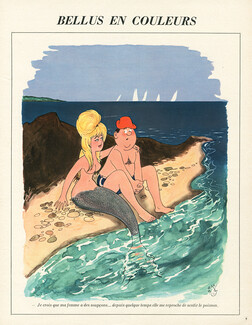Bellus 1970 Mermaid