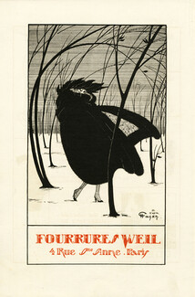 Weil (Fur Coat) 1920