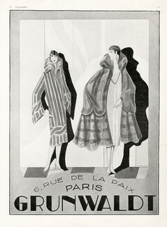 Grunwaldt 1925 Guys, Fur Coats