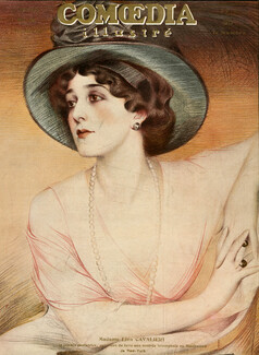 Lina Cavalieri 1909 Portrait