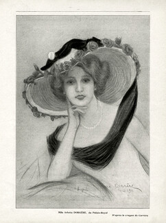 Arlette Dorgère 1911 René Carrère, Portrait