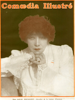 Sarah Bernhardt 1914 Portrait