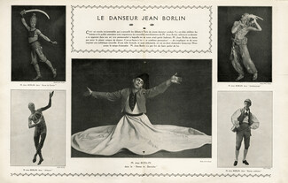 Jean Borlin 1920 Ballet Dancer "Danse du Derviche"