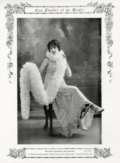 Ève Lavallière 1912 Photo Talbot