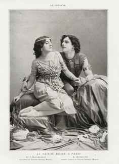 Vera Karalli & M. Mordkine (Ballet Dancer) 1909
