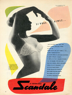 Scandale (Lingerie) 1956 Brassiere