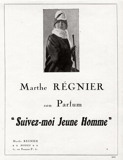 Marthe Régnier (Perfume) 1924 "Suivez-moi, Jeune Homme"