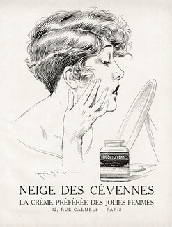 Neige des Cévennes (Cosmetics) 1930 Maurice Millière