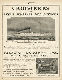 Transatlantic Liner 1906 'Ile-de -France"